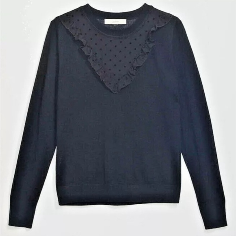 LOFT Ruffle Detail Sweater